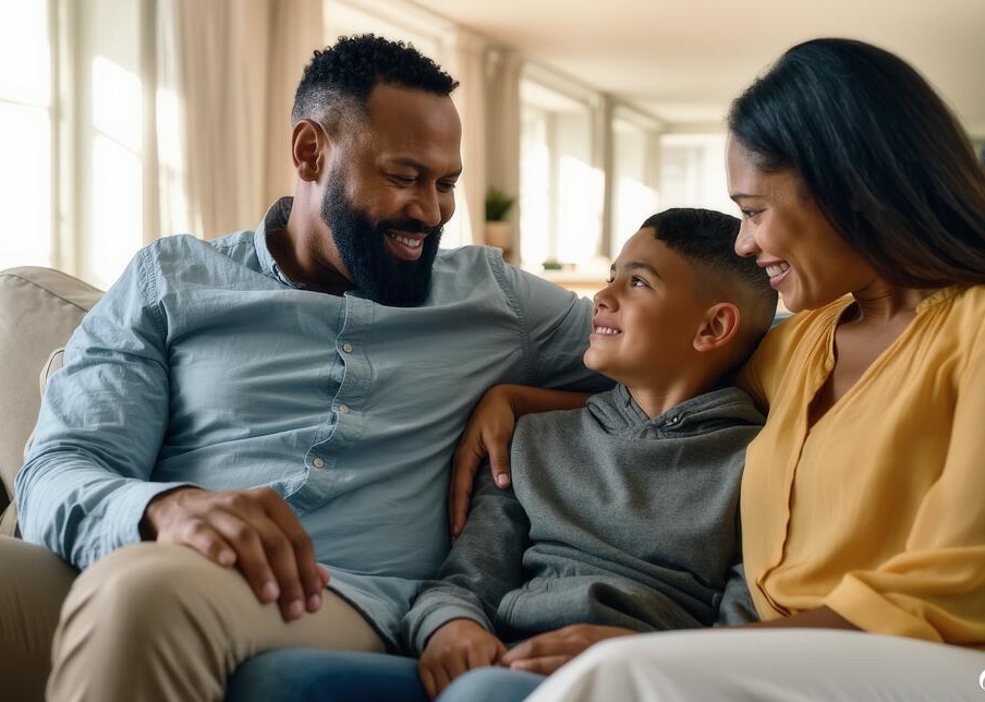 A parent thinking about their teenager's future